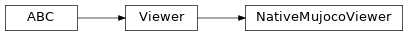 Inheritance diagram of mujoco_simulator.viewers._native_mujoco_viewer.NativeMujocoViewer